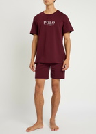 Polo Ralph Lauren Logo-embroidered Cotton Pyjama Shorts Red