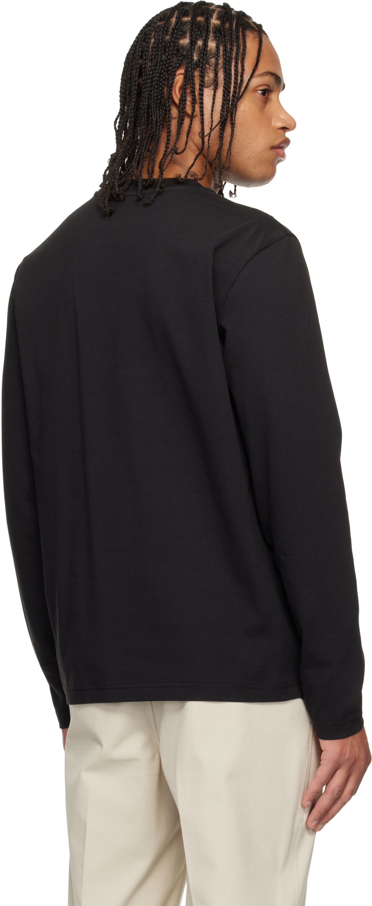 Moncler Black Long Sleeve T-shirt