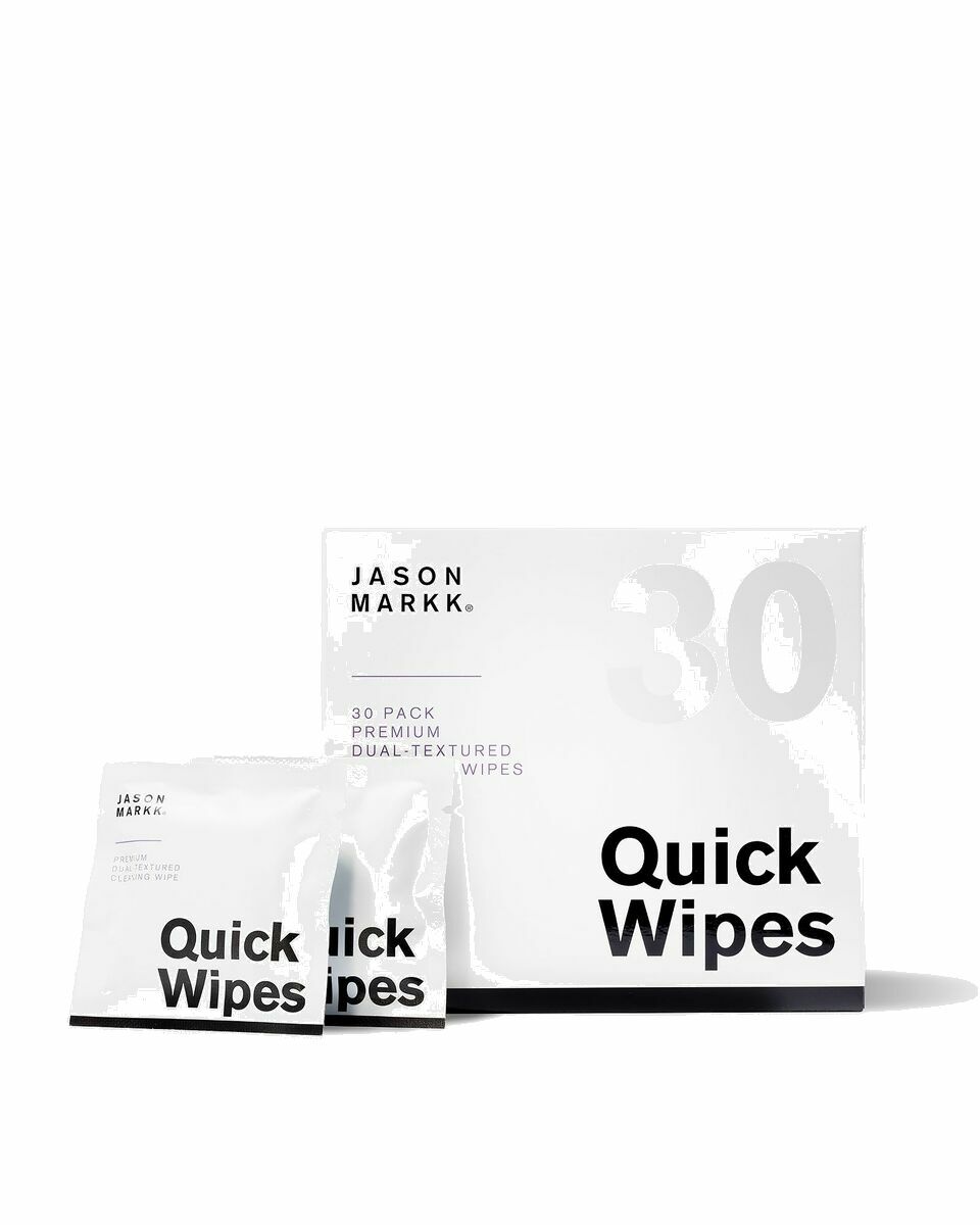 Photo: Jason Markk Quick Wipes Box Of 30 White - Mens - Sneaker Care