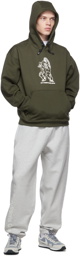 Nike Khaki Troll Therma-FIT Hoodie