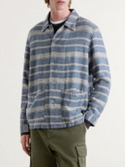 RRL - Striped Linen Shirt - Blue