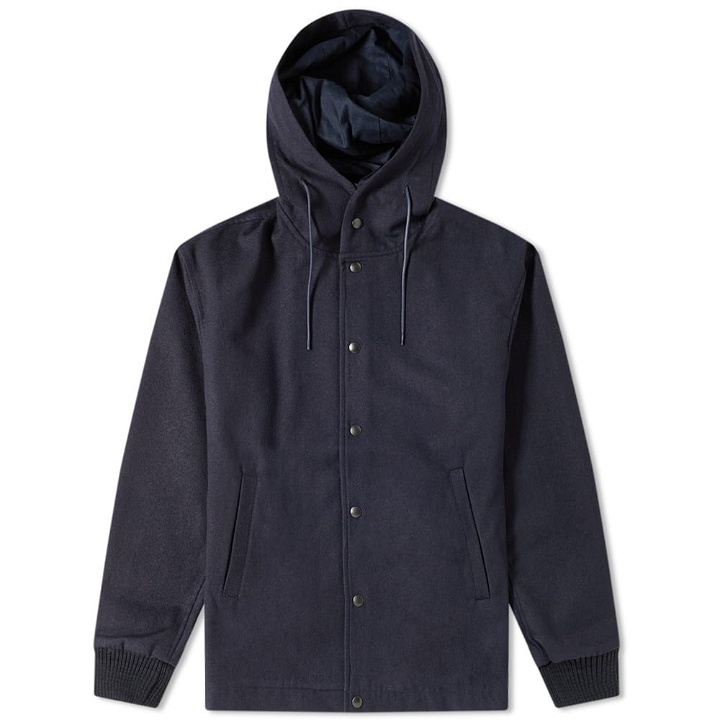 Photo: Arpenteur Flannel Hooded Solo Twill Parka