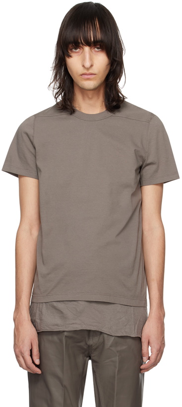 Photo: Rick Owens Gray Level T-Shirt