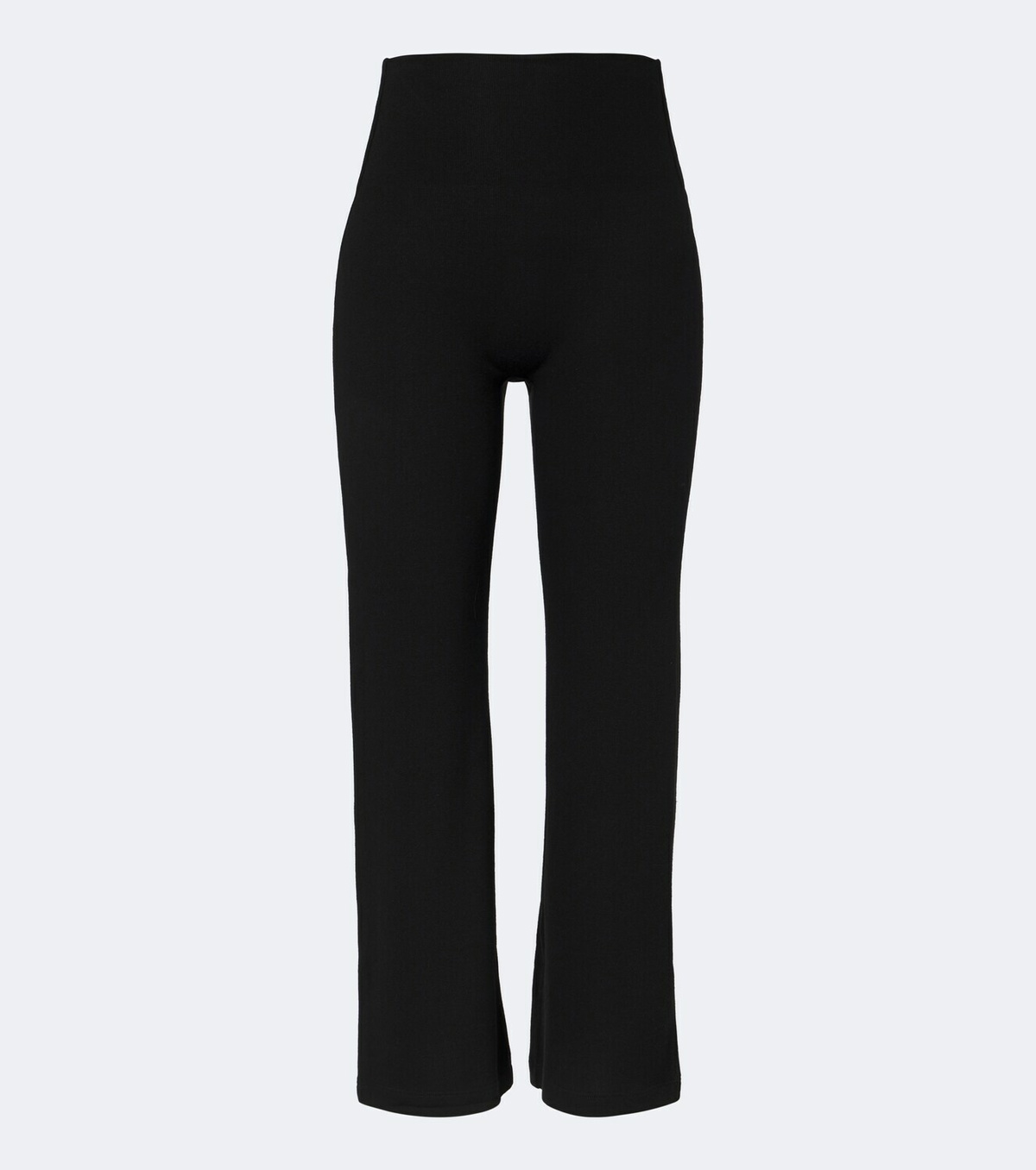 Leset Lauren cropped jersey flared pants