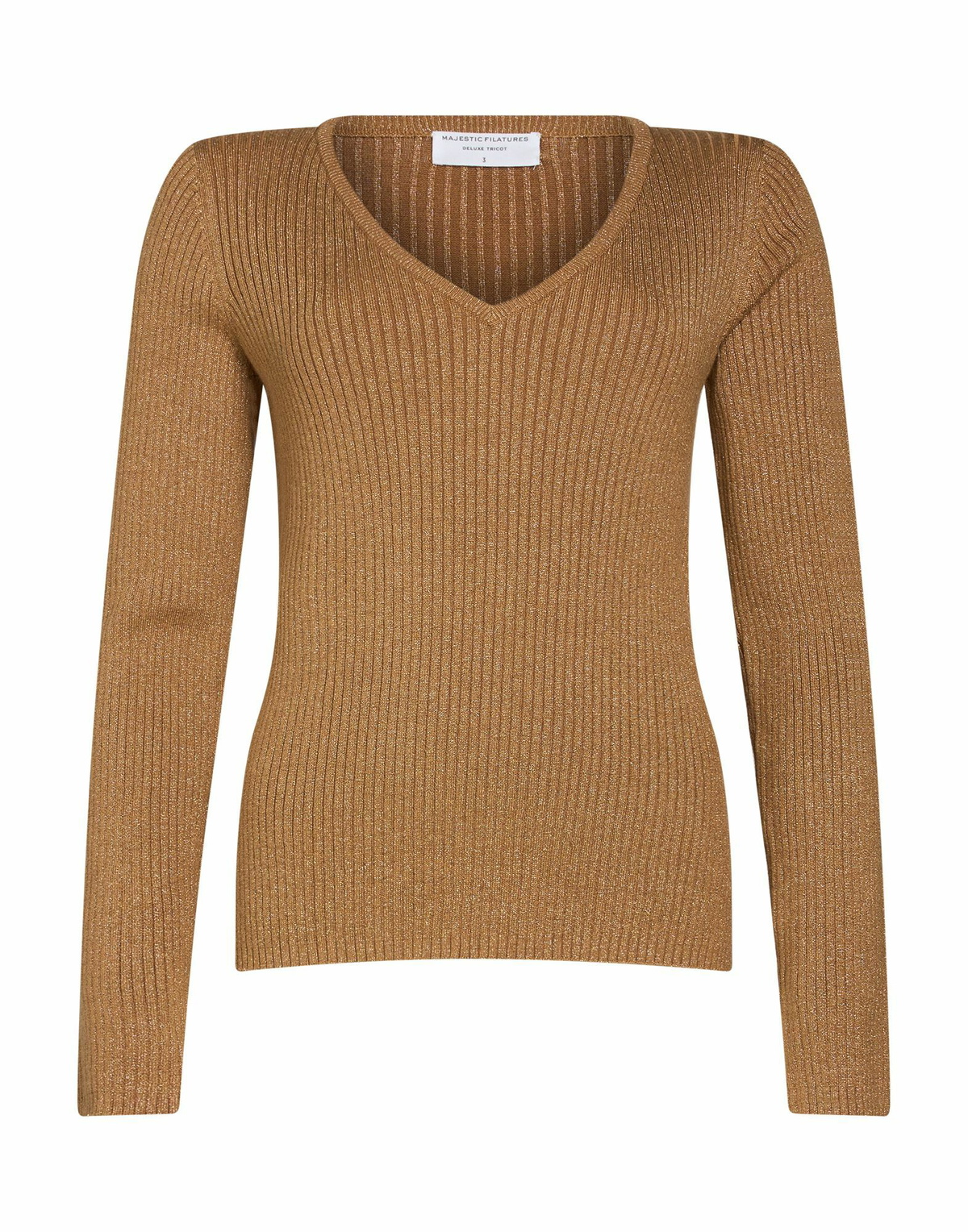 Majestic Filatures Womens Sweater in Gold