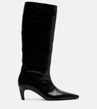JUDE Cave leather knee-high boots