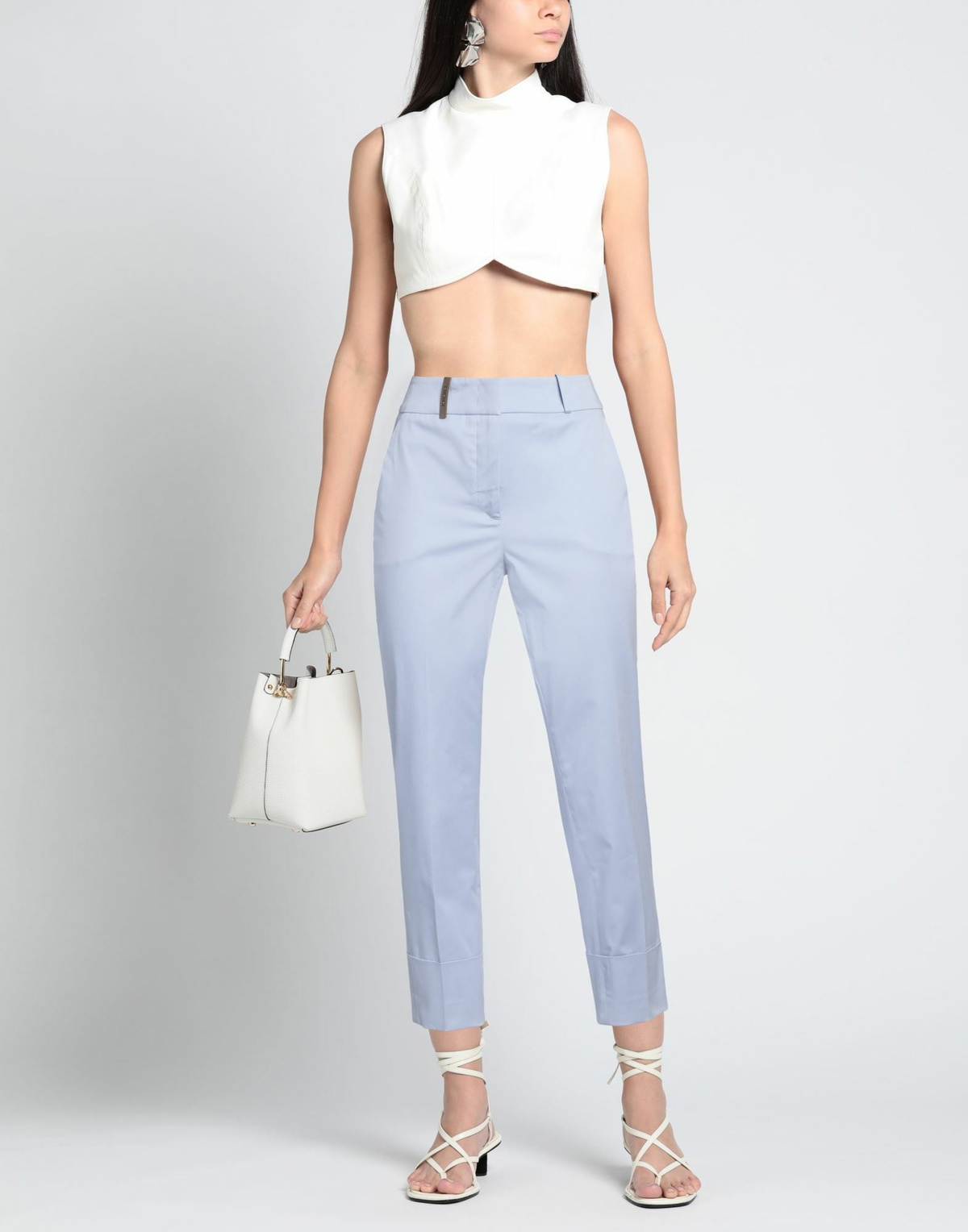 Peserico Womens Pants Azure