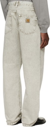 Carhartt Work In Progress Gray Landon Jeans