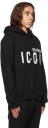 Dsquared2 Black Icon Cool Hoodie