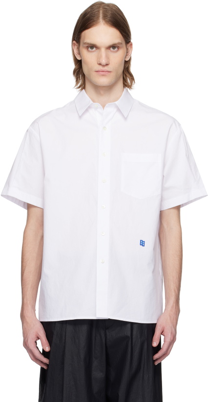 Photo: ADER error White Sig; TRS Tag Half Sleeve 01 Shirt