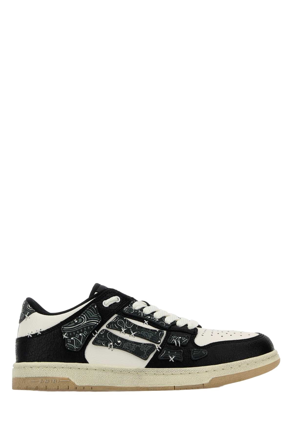 【Amiri】 Ma-1 debossedレザースニーカー Buy Amiri MA-1 'Quad Monogram Debossed - White Black