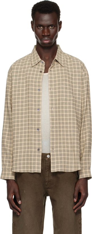 Photo: John Elliott Beige Cloak Button Up Shirt