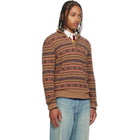 Polo Ralph Lauren Brown Mock Neck Sweater