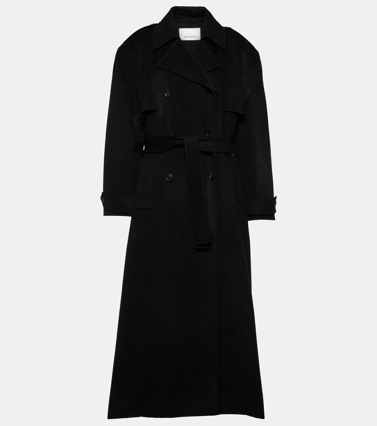 The Frankie Shop Nikola wool and cashmere trench coat The