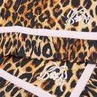 Damson Madder Women's 2 Set Ruffle Placemat in Leopard 