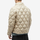 ROA Men's Light Down Jacket in Oatmeal