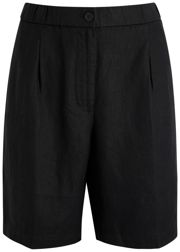 Photo: Eileen Fisher Linen Shorts Black