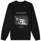 Neuw Denim Men's Joy Division Closer Crew in Jet Black
