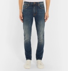 Nudie Jeans - Lean Dean Slim-Fit Organic Stretch-Denim Jeans - Men - Blue