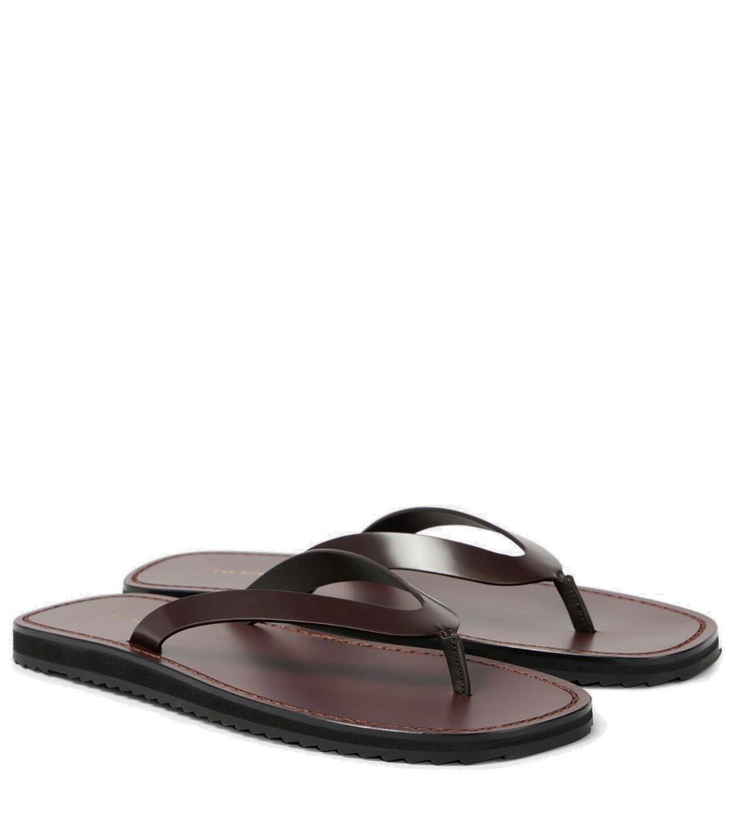 サンダル・ミュール The Row Cord leather thong sandals The Row Cord leather thong sandals The Row