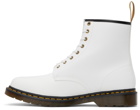 Dr. Martens White 1460 Kemble Boots