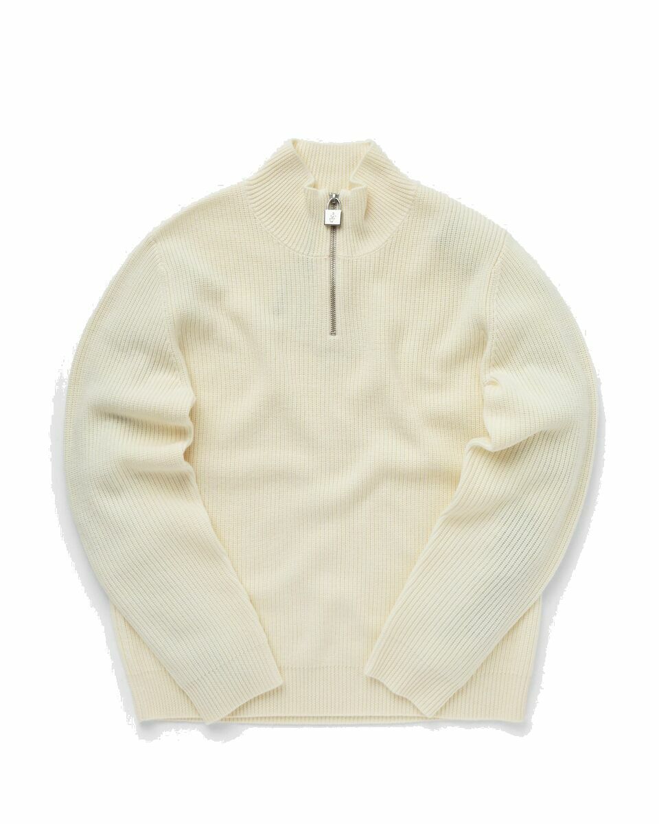 Photo: Jw Anderson Padlock Puller Henley Jumper White - Mens - Pullovers