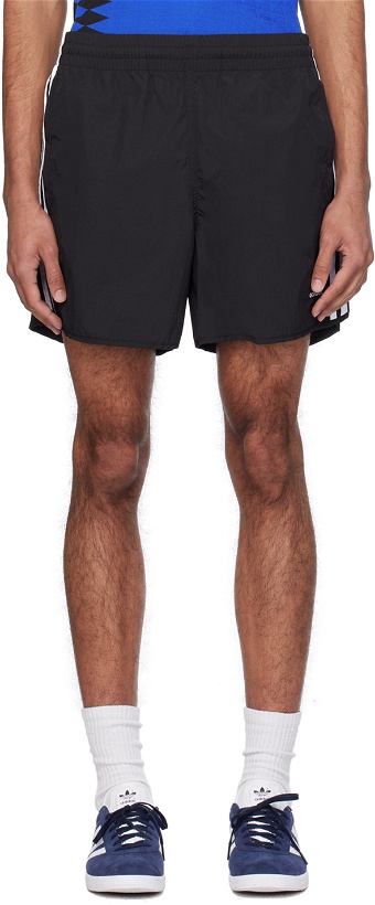 Photo: adidas Originals Black Sprinter Shorts