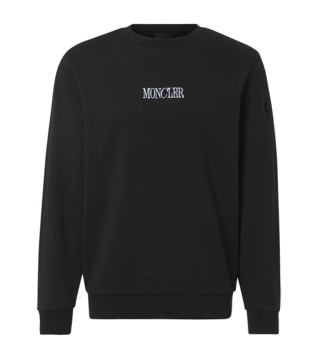 MONCLER スウェットシャツ Flocked Logo