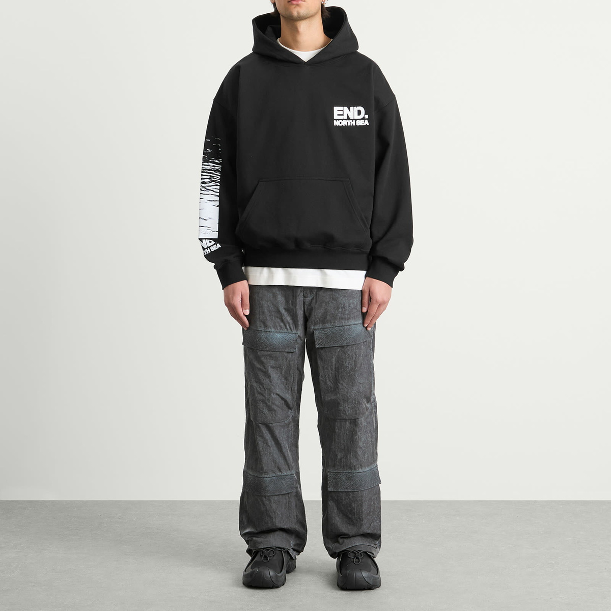 END. Coastal Locals Only Hoody in Black