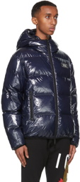 Dsquared2 Navy Down Logo Puffer Jacket