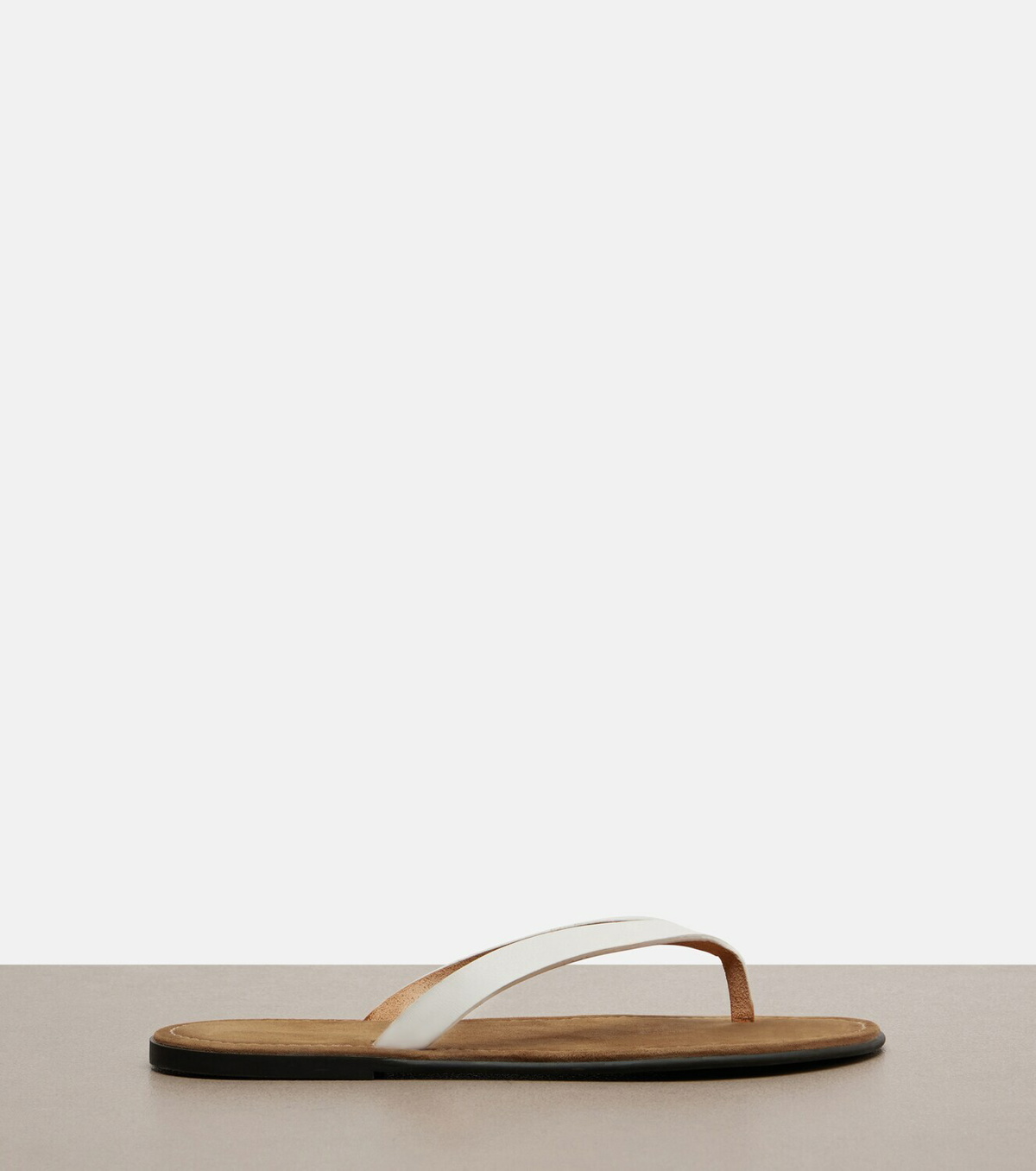 The Row Beach leather thong sandals