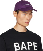 BAPE Purple 'A Bathing Ape' Cap