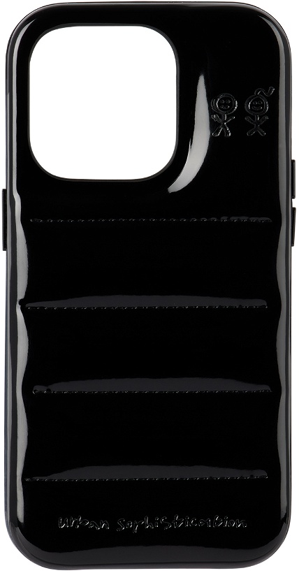 Photo: Urban Sophistication Black 'The Puffer' iPhone 14 Pro Case