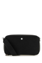 Montblanc Black Leather Crossbody Bag