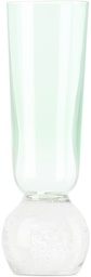 Misette Green Bubble Champagne Glass