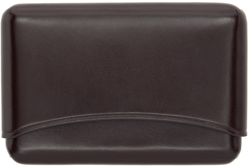 Photo: LEMAIRE Brown Molded Card Holder