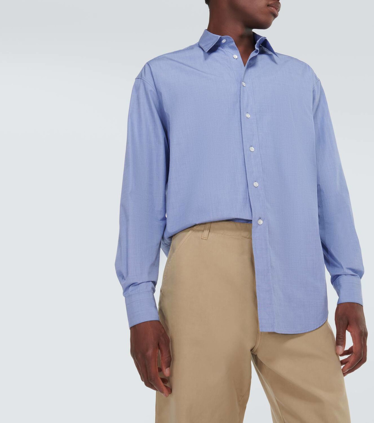 The Row Miller cotton Oxford shirt The Row The Row Miller cotton Oxford shirt The Row