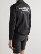 Pas Normal Studios - Stow Away Logo-Print Nylon Cycling Jacket - Black