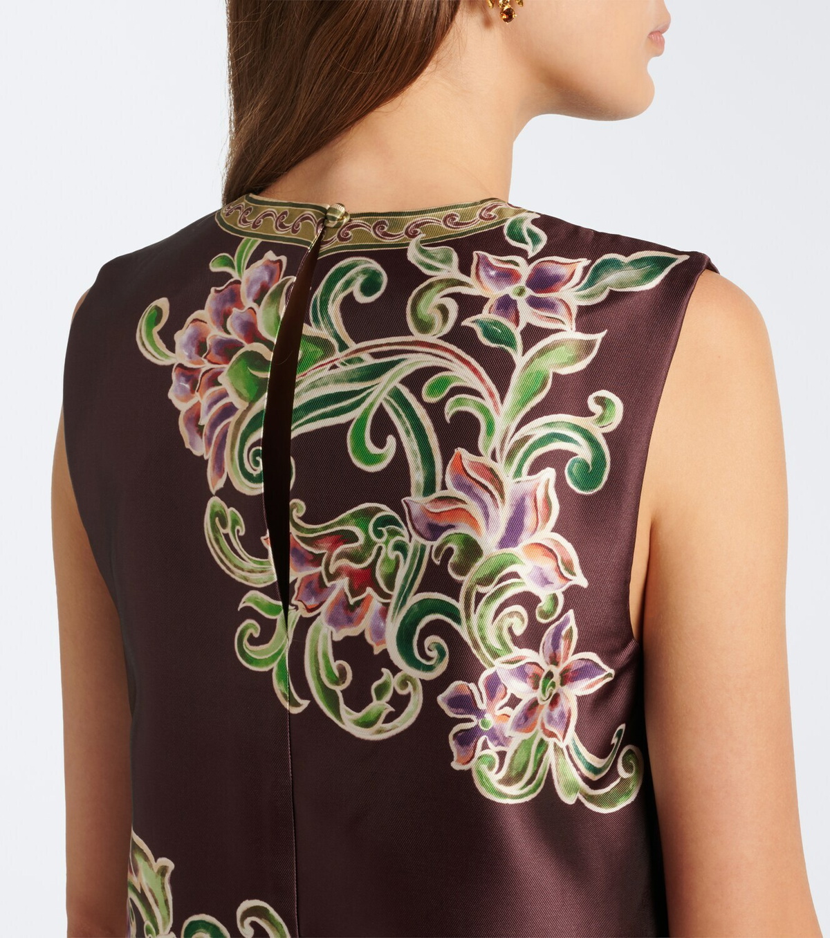 Alémais Josie floral satin top