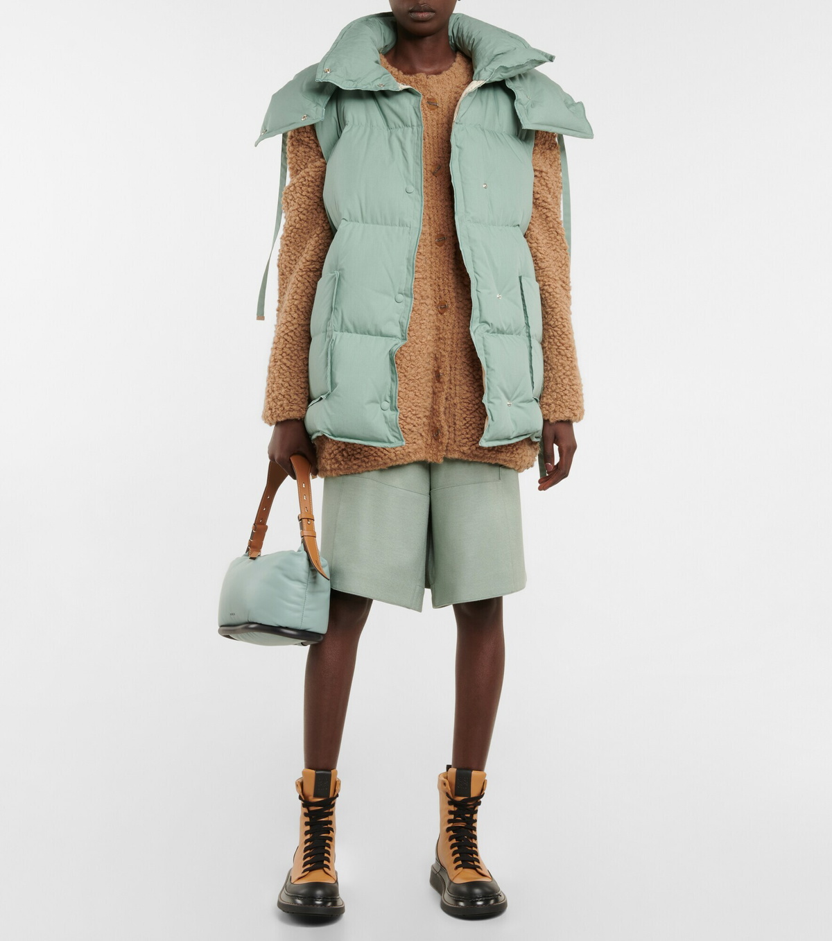 Moncler Genius - Bouclé-knit cardigan