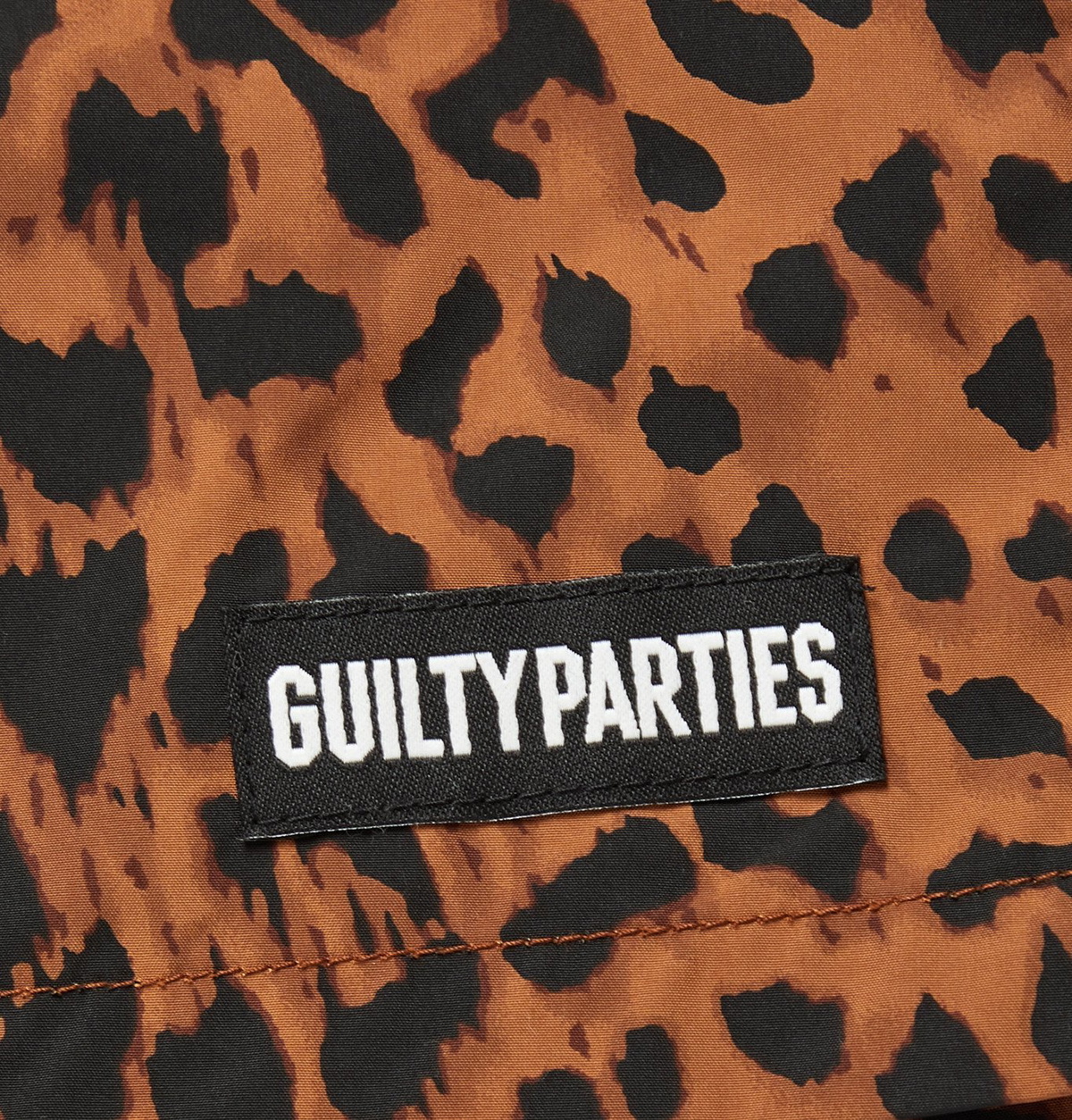 Wacko Maria - Logo-Appliquéd Leopard-Print Shell Shorts - Brown 