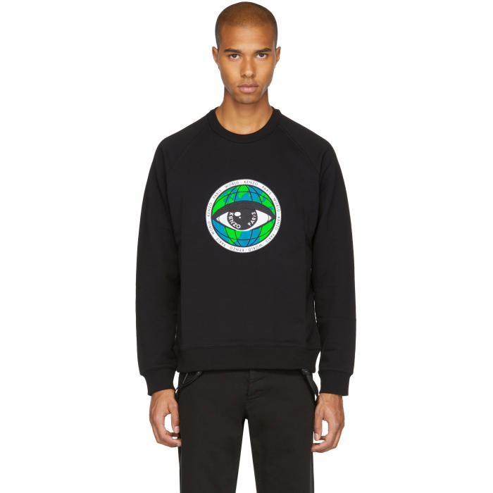 Photo: Kenzo Black World Eye Sweatshirt