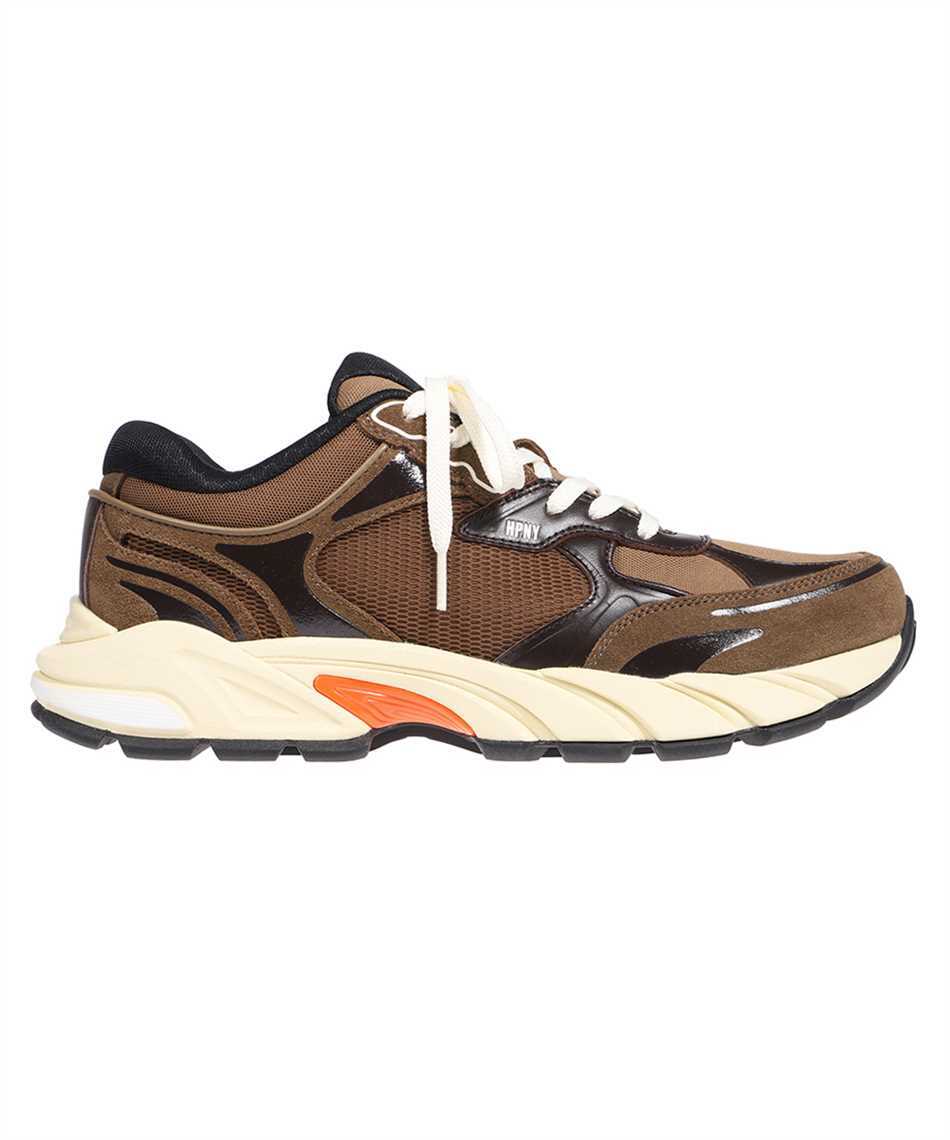 HERON PRESTON Block Stepper Suede Low-top Sneakers