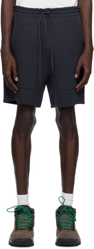 Photo: MACKAGE Navy Elwood-R Shorts