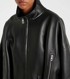 Loewe Balloon leather jacket