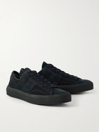 TOM FORD - Cambridge Suede Sneakers - Blue