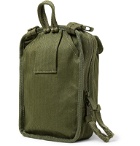 Herschel Supply Co - Form Herringbone Canvas Messenger Bag - Green