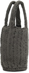 JW Anderson SSENSE Exclusive Gray Apple Knitted Tote