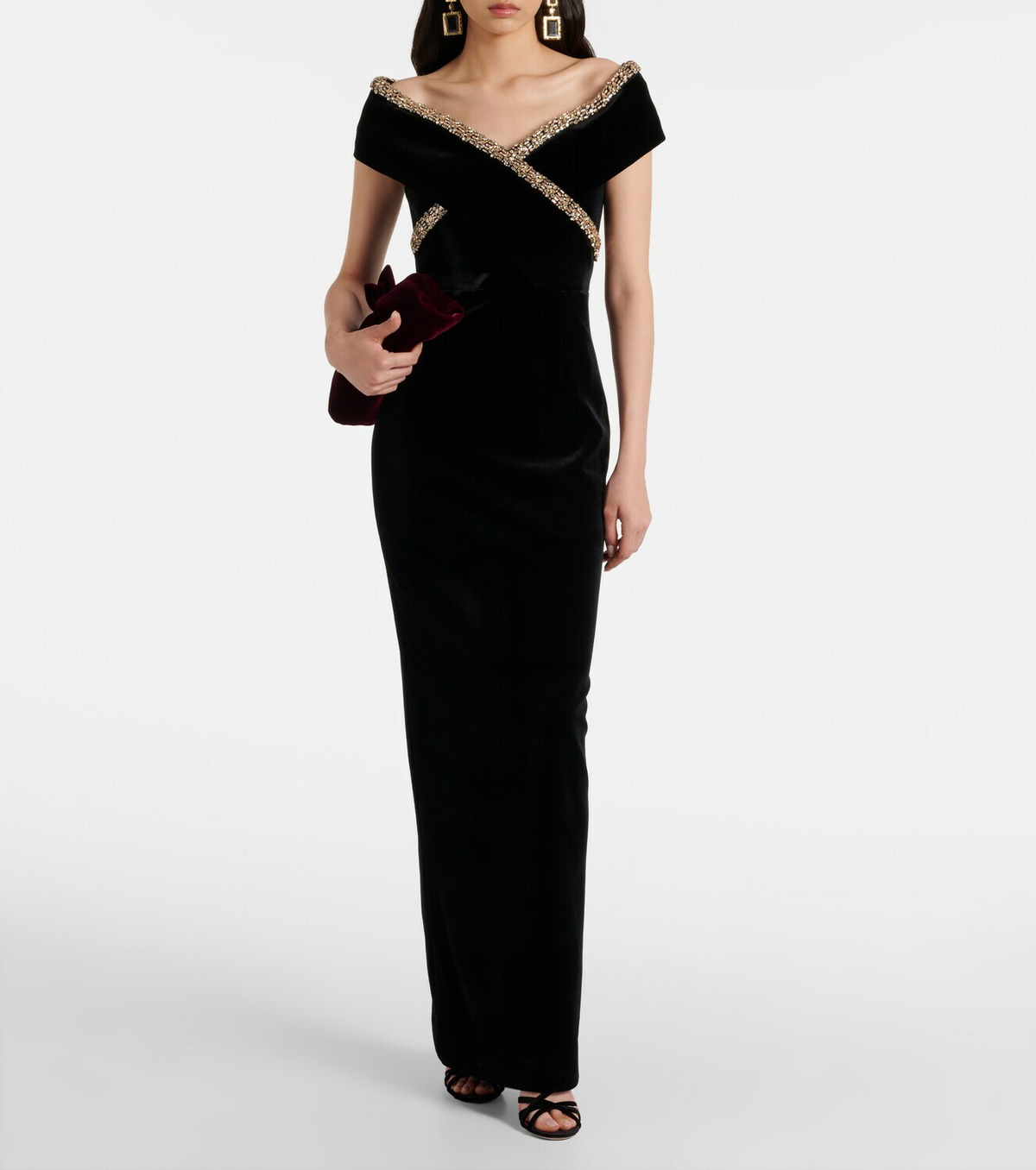 Talons Roland Mouret - Noir - Hauteur Milieu (5-7,5 Cm) - Neuf Avec Défauts