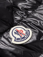 Moncler - Awake Acorus Logo-Appliquéd Quilted Glossed-Shell Down Jacket - Black